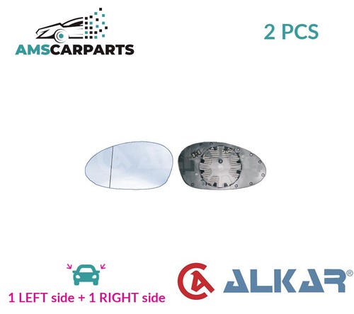 Rear view mirror glass pair - mirror,