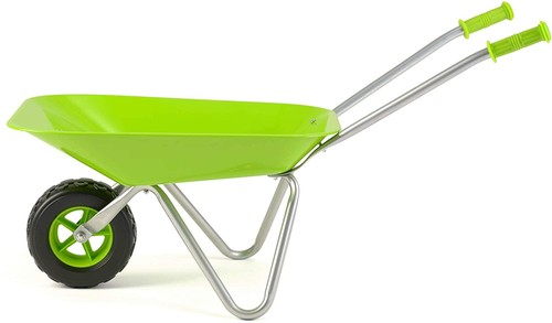 Green wheelbarrow for - green, kids