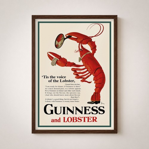 Vintage guinness style - style, poster