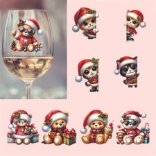 9x Mixed Christmas Cartoon