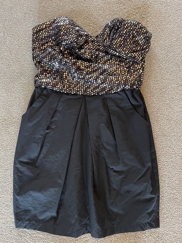 Lipsy black tulip mini - black,
