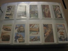 WILLS GARDEN HINTS FULL SET OF 50 CIGARETTE CARDS IN PLASTIC SLEEVES