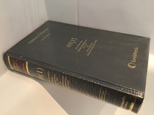 Halsbury statutes 4th - 4th, ed