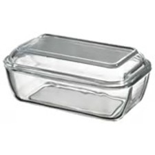 Grynsopp glass butter keeper - butter,
