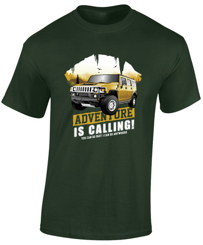 Adventure calling mens t - adventure, is