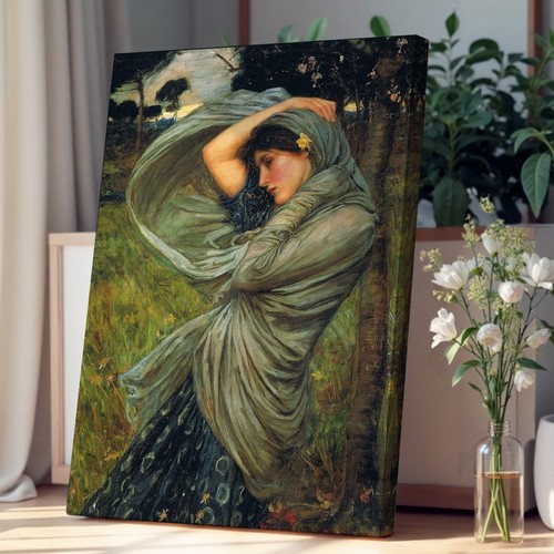 Boreas john william waterhouse - boreas,