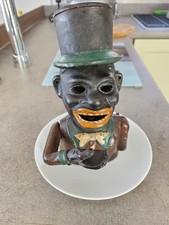 Original Jolly N Bank 21cm Tall Cast Iron