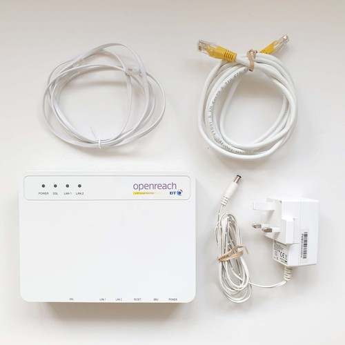 Openreach eci modem - bt, white