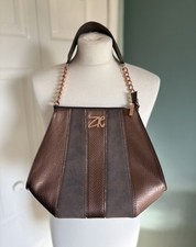 Zandra Rhodes Bag Brown Snake