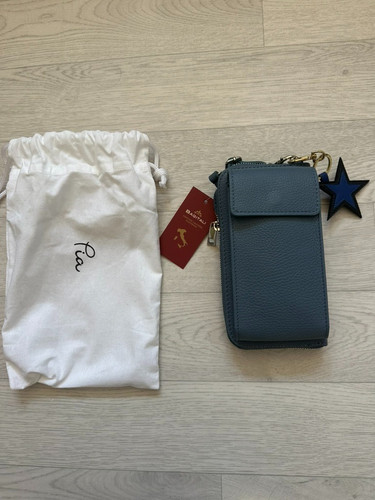 Pia blue leather - pia,