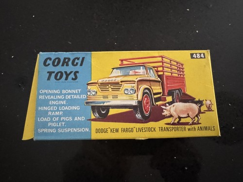 Corgi toys 484 - dodge, kew