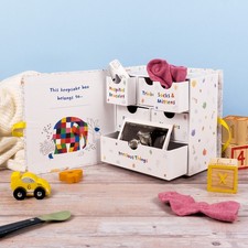 Elmer Baby Keepsake Box Memory