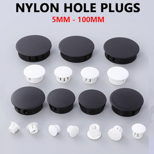 Nylon locking hole plugs - nylon,