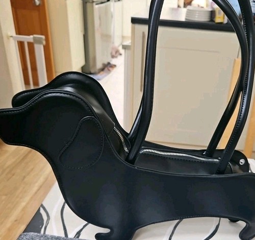 New black dachshund - new, shaped