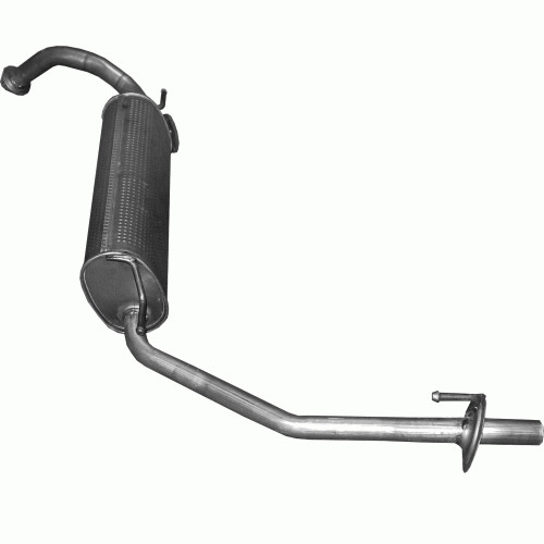 Exhaust rear silencer - exhaust,