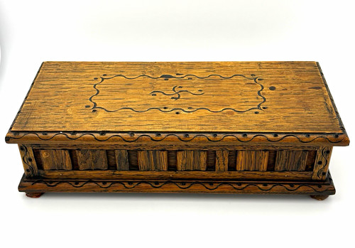 Antique vintage tramp art - antique, /