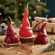 3pc Christmas Gonks Candle
