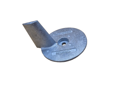 Zinc trim tab anode - zinc,