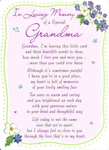 Grave card loving memory of - grave,
