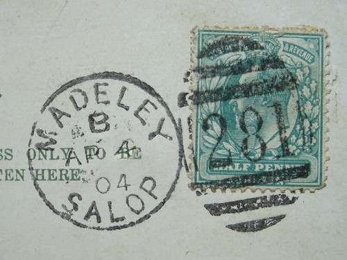 Shropshire madeley numeral - shropshire,