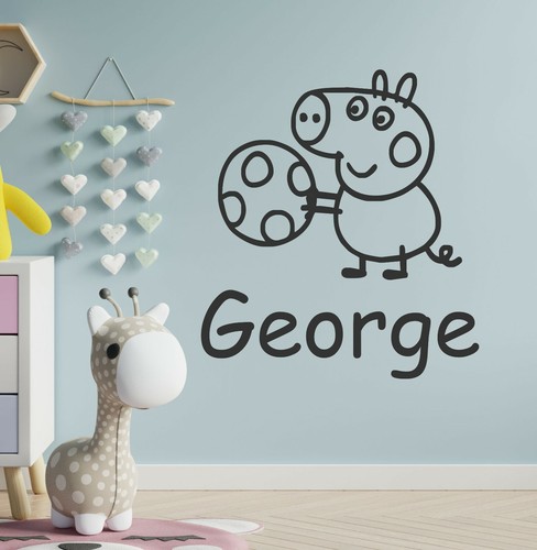 George pig wall - sticker, decal