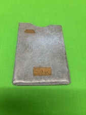 Orig. 1960"s Italian Lambretta Dealer"SANTAGOSTINO"Embossed Document Holder ULMA