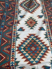 Bright Aztec Style Cotton Fabric Panel Crafts 130x150cm (B5