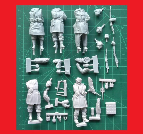 Scale german ww2 resin - german,