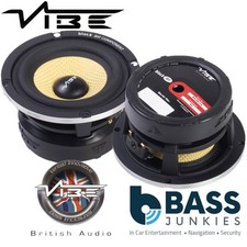 Vibe BA3M-V4 - Blackair 360 Watts 3" inch 1 Way 4 Ohm Midrange Car Speaker Pair