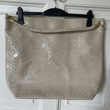 Estée Lauder Beige Woven Tote Bag Measurement 40cm/49cm/14cm Excellent Condition