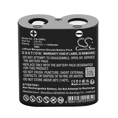 Mno2 batterie 1500mah - li-mno2, 6v