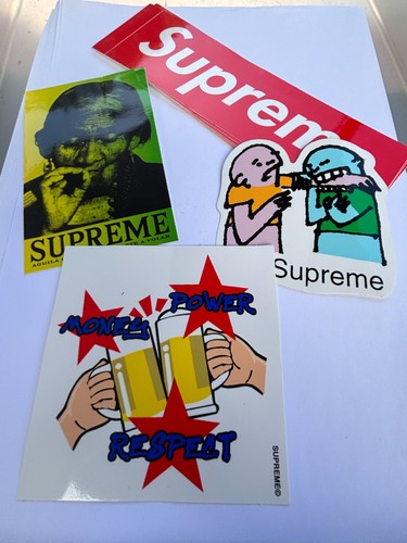 Supreme clothing sticker set - supreme,
