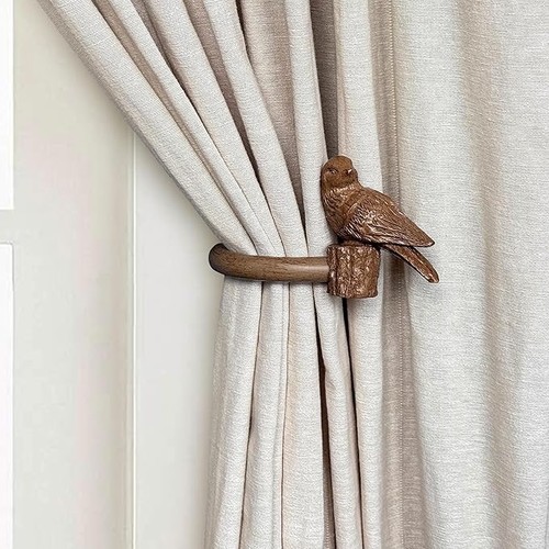 Bird shaped curtain drapery - bird,