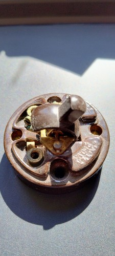 Vintage bakelite toggle switch - bakelite,