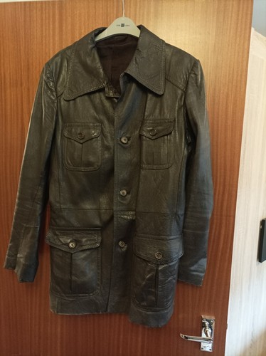 Vintage mens leather - vintage, jacket