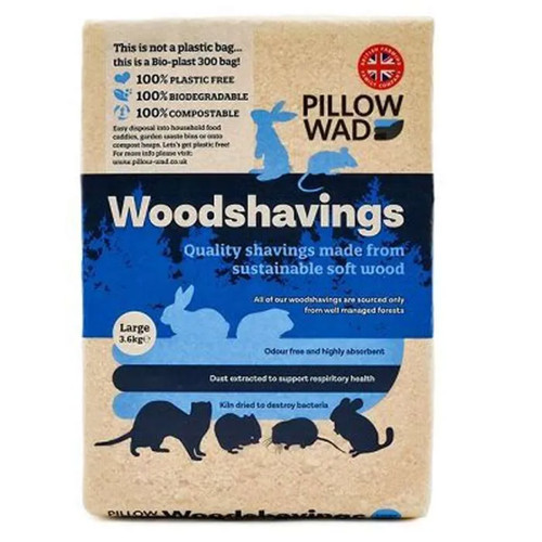 Wood shavings pillow - wood,