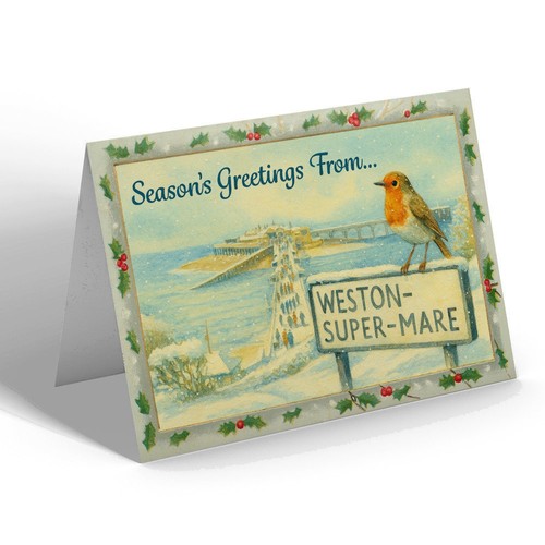 Xmas notelet - xmas,