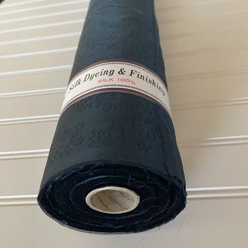 Silk dark blue fabric 3 - ,,