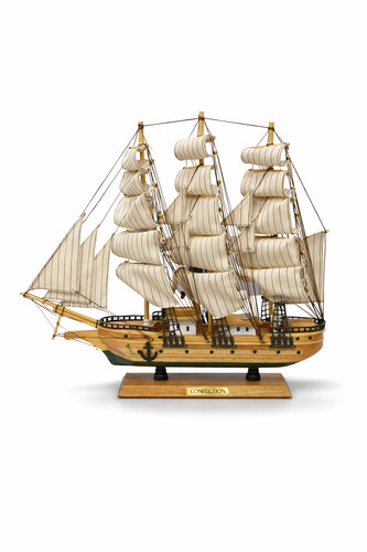 50cm wooden tall ship - tall, model