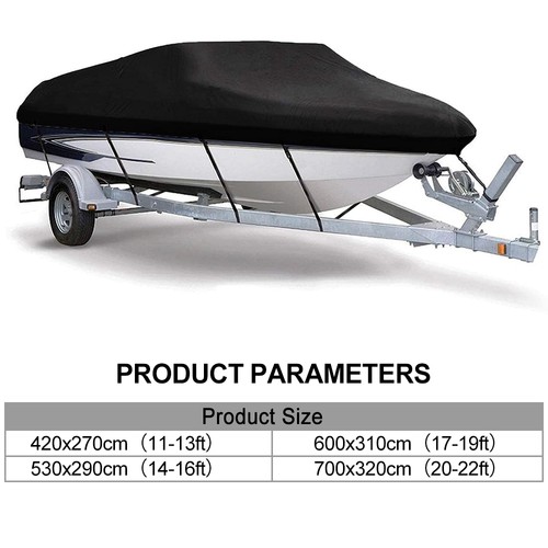 22ft boat cover 210d - cover,