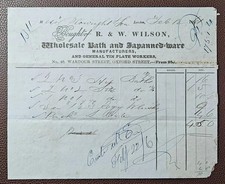 1861 R. & W. Wilson Bath &