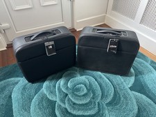 2 x Audi R8 Valextra Leather Luggage – OEM Behind-Seat Bags, Rare & Pristine