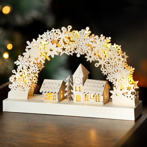 Christmas candle bridge - candle,