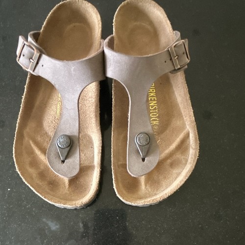 Birkenstock gizeh brown - birkenstock,