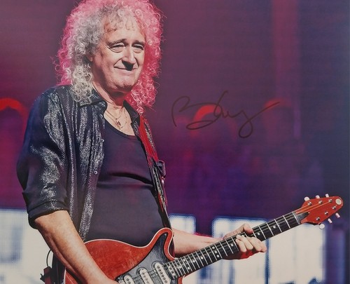 Brian may queen - may, autograph