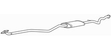 Centre Exhaust Middle Silencer