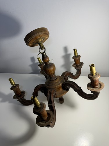 Reclaimed vintage wooden arm - vintage, 5