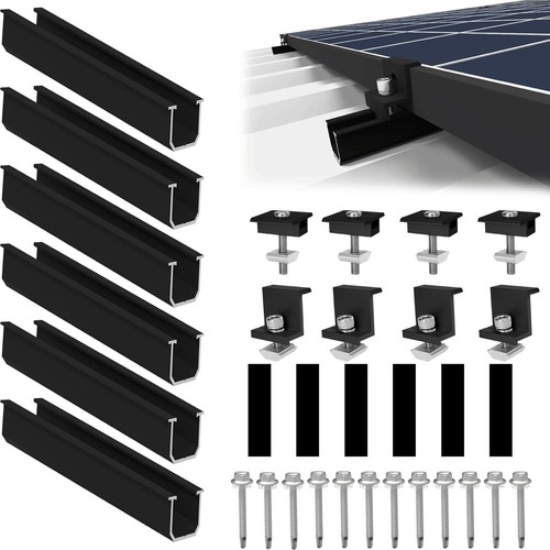 Solar panel mounting brackets - panel,