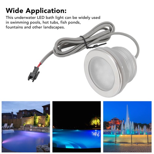 Underwater led bath light - led,