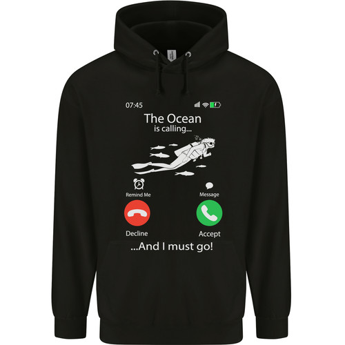 The ocean calling scuba - is,